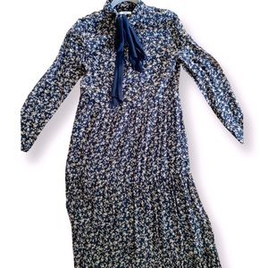 Ganni long sleeve dress